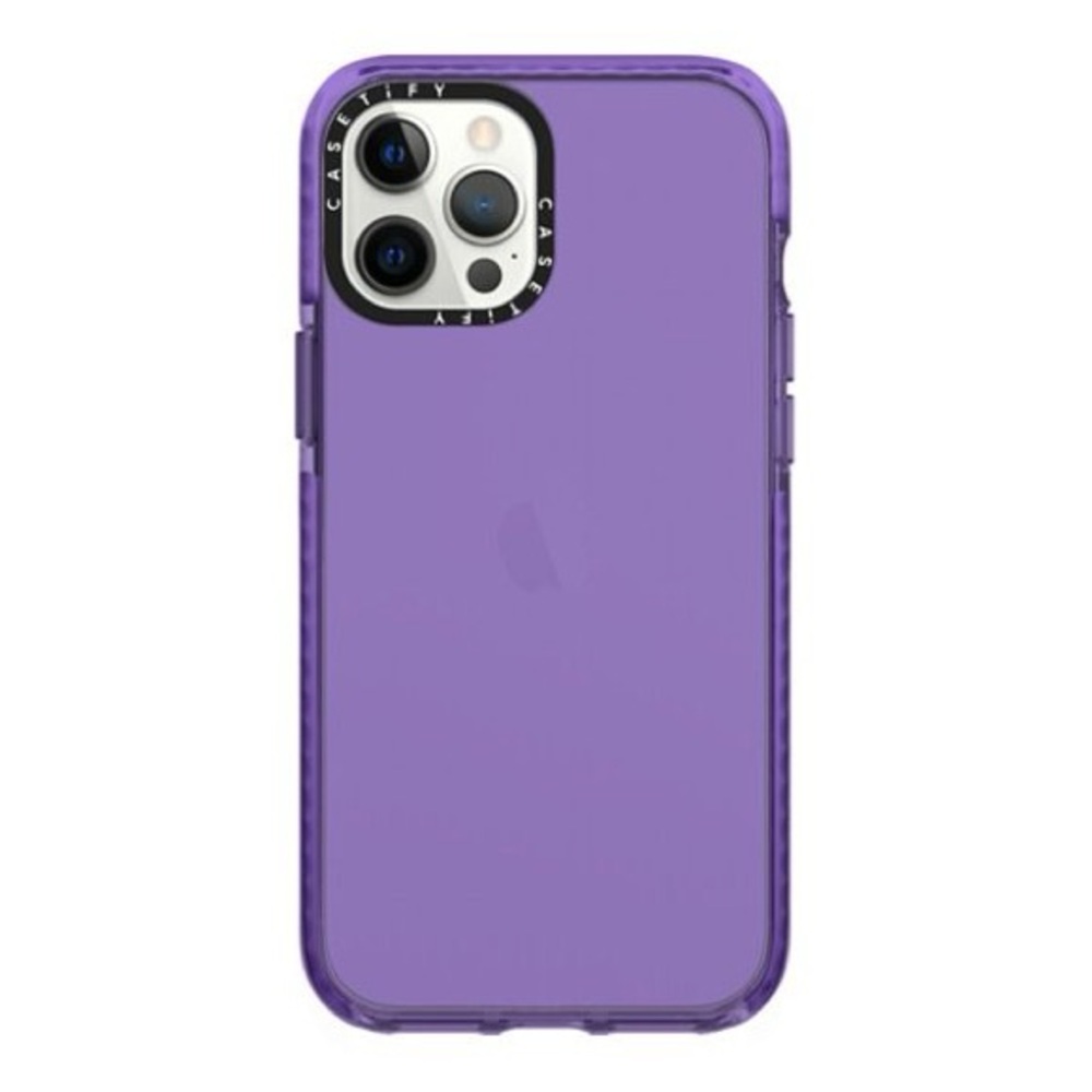 CASETIFY Impact Case Custom Phone Case Apple‎ iPhone 12 Pro Max Sheer  Purple